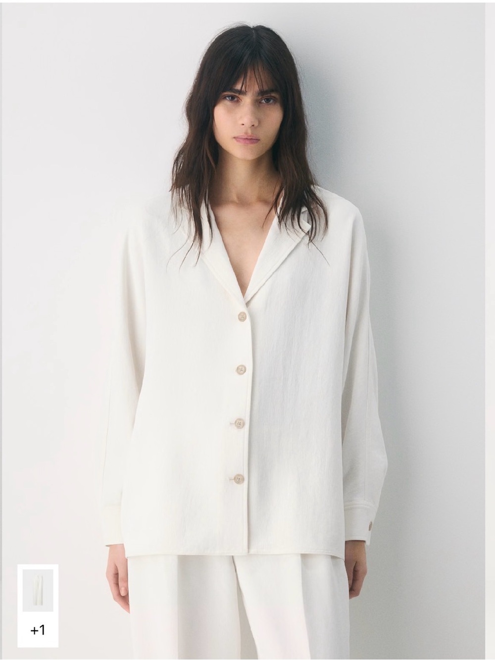 Aritzia Freeform Crepette Shirt